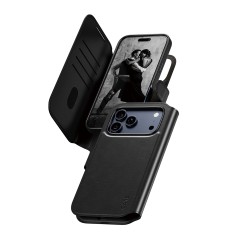 PanzerGlass CARE Tango Two-in-One Wallet Case for iPhone 17 Pro Max - Stylish Black MagSafe Protection, Ultimate Convenience!